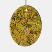 Een gebied van Gele Bloemen door Vincent van Gogh Keramisch Ornament (Rechts)