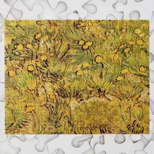 Een gebied van Gele Bloemen door Vincent van Gogh Legpuzzel