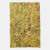 Een gebied van Gele Bloemen door Vincent van Gogh Theedoek (Verticaal)