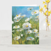 Een gebied van Witte Dagen Kaart (Gele Bloem)