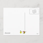 Een gebluste Pasen Feestdagenkaart (Achterkant)