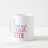 Een gebluste Pasen hebben Koffiemok (Voorkant links)