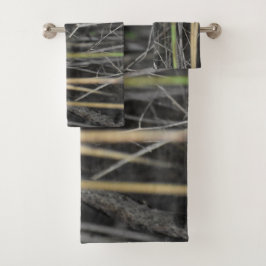 Een gebogen Collectie Bad Handdoek