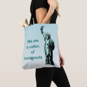 Een geboorteland van de Canvas tas van immigranten (Dichtbij)