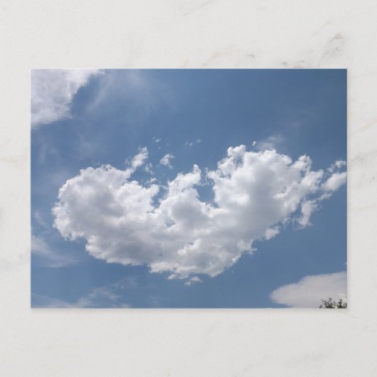 Een gebroken hart Briefkaart (Voorkant)