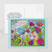 Een gebruiksvriendelijk leven_ briefkaart (Voorkant / Achterkant)