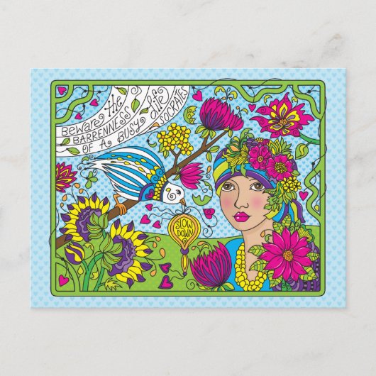 Een gebruiksvriendelijk leven_ briefkaart (Voorkant)