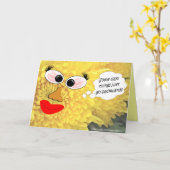 Een gebufferde Mum-pas elke keer aan Kaart (Gele Bloem)