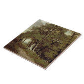 Een gecombineerd pad tegeltje (Zijkant)