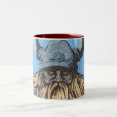 een gecrashte wandelaar op een mok (Center)