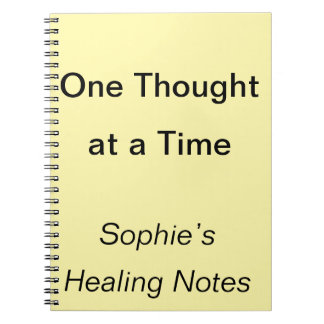 Een gedachte Custom Mental Health Notitieboek