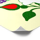 Een gedachte voor de dag poster (Hoek)