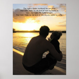 Een gedeeld gebed poster