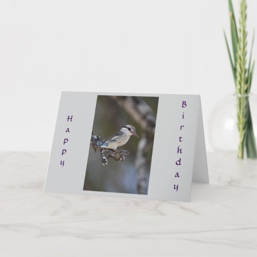 EEN GEDEELDE VERJAARDAGSCARD KAART (Voorkant)