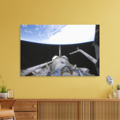 Een gedeeltelijk uitzicht van de knoop van de Tran Canvas Afdruk (Insitu (Woonkamer))