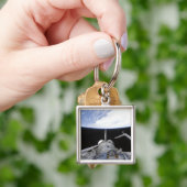 Een gedeeltelijk uitzicht van de knoop van de Tran Sleutelhanger (Hand)