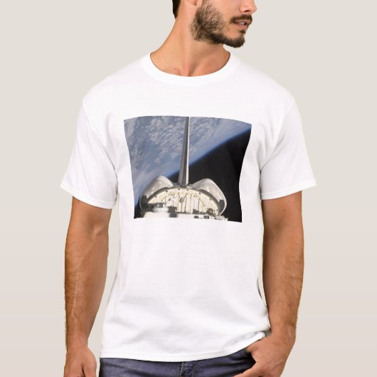 Een gedeeltelijk uitzicht van Space Shuttle Endeav T-shirt (Voorkant)