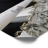 Een gedeeltelijk uitzicht van Space Shuttle Poster (Hoek)