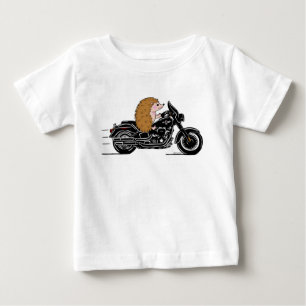 Een gedenkplaat met een motorfiets