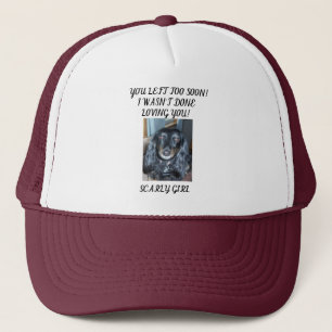 Een gedenkteken van liefde en herinneringen aan mi trucker pet