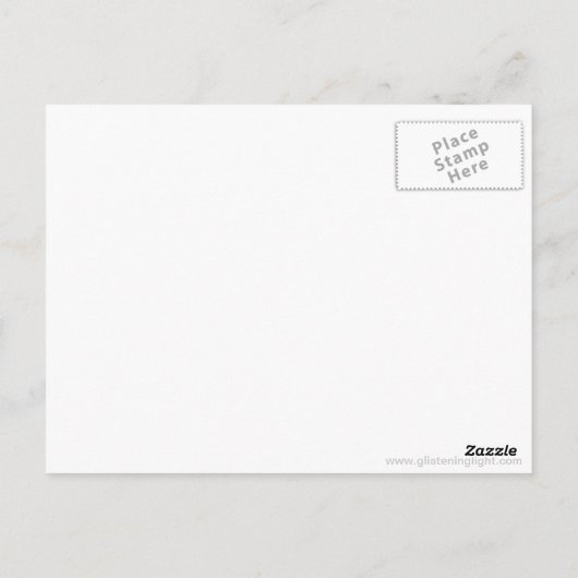 Een gedenktijd - Natchez, Mississippi Briefkaart (Achterkant)