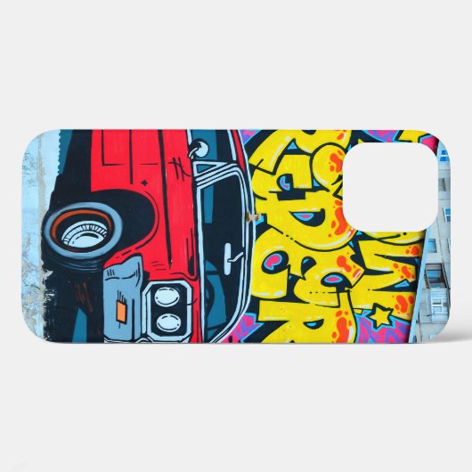 Een gedetailleerd afbeelding graffiti tekening. Co Case-Mate iPhone Case (Achterkant (horizontaal))