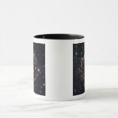 Een gedetailleerd uitzicht op de stoffelijke reste mok (Midden)