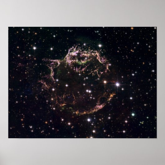 Een gedetailleerd uitzicht op de stoffelijke reste poster (Voorkant)