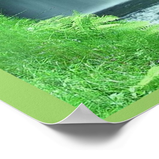 Een gedicht: De waterval Poster (Hoek)