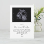 Een gedicht van Baby tot toekomstige oma en opa Ka (Staand voorkant)