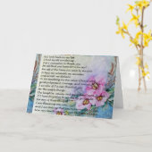 Een gedicht van het Moederdag Kaart (Gele Bloem)