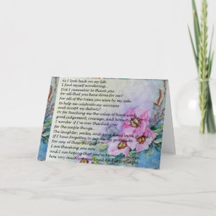 Een gedicht van het Moederdag Kaart