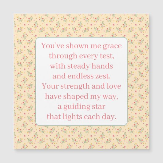 Een gedicht voor oma (Voorkant)