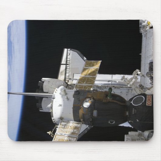 Een gedoceerd Soyuz-ruimtevaartuig Muismat (Voorkant)