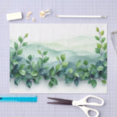 Een gedraaide wijnstok tissuepapier (Craft)