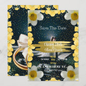 Een gedroogde uitnodiging versierd met narcistisch (Voorkant / Achterkant)