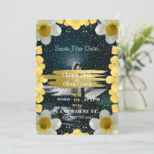 Een gedroogde uitnodiging versierd met narcistisch (Staand voorkant)