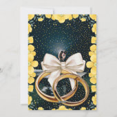 Een gedroogde uitnodiging versierd met narcistisch (Achterkant)