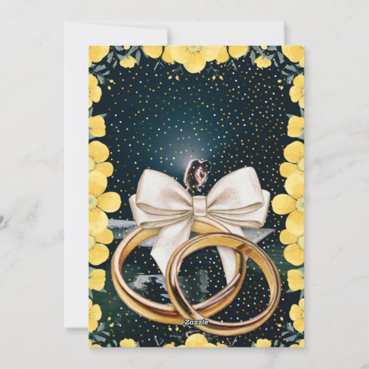 Een gedroogde uitnodiging versierd met narcistisch (Achterkant)