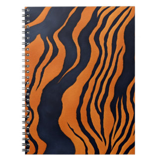Een gedurfd Notitieboek met opvallende tijgerstrep