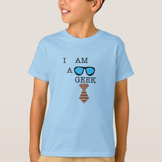 Een geek worden t-shirt (Voorkant)