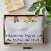 Een geeks kersttefpapier tissuepapier (Geschenk)