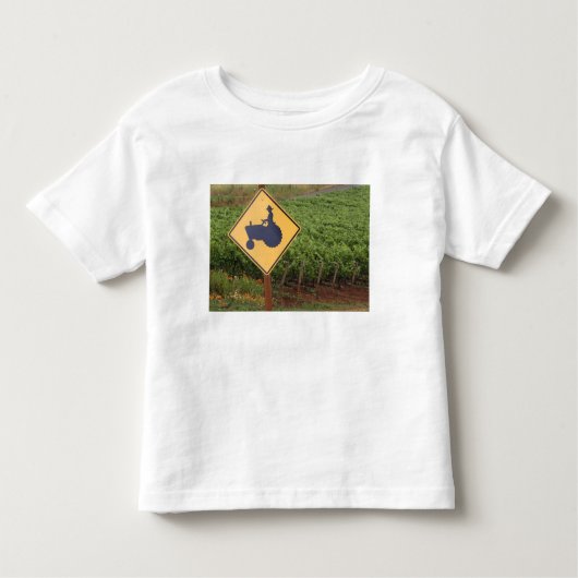 Een geeltrekkruising in de wijngaard kinder shirts (Voorkant)