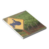 Een geeltrekkruising in de wijngaard notitieblok (Schuin)