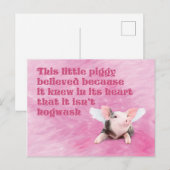 Een geërgerd briefkaart (Voorkant / Achterkant)