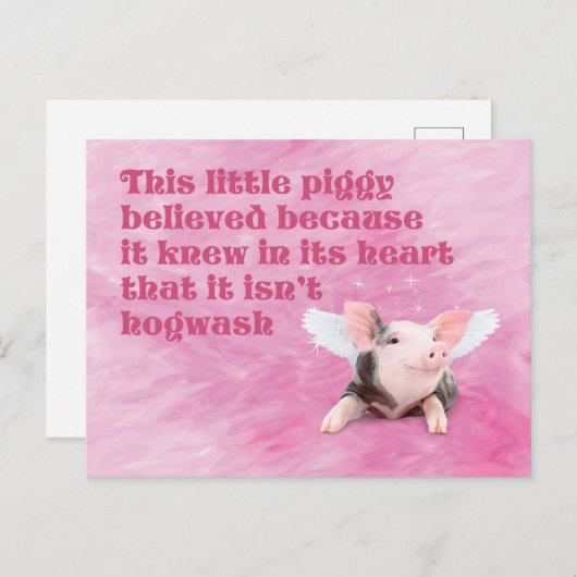 Een geërgerd briefkaart (Voorkant / Achterkant)