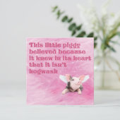 Een geërgerd kaart (Staand voorkant)