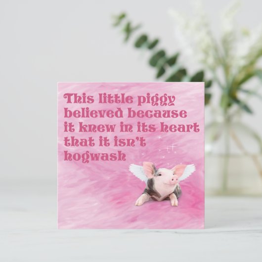 Een geërgerd kaart (Staand voorkant)