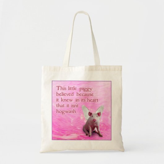 Een geërgerd tote bag (Voorkant)