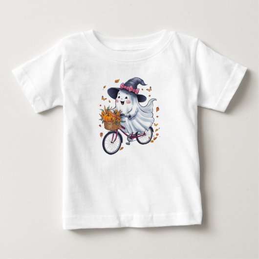 Een geest die op een fiets rijdt (Voorkant)